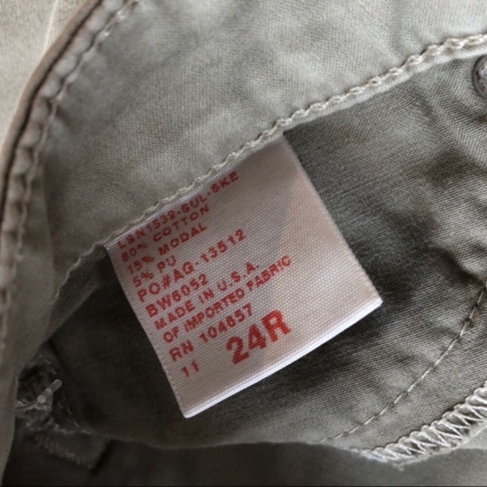 AG Adriano Goldschmied Khaki Skinny Pant - Picture 3 of 4